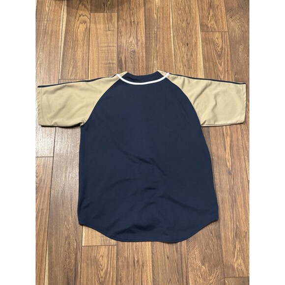 Vintage San Diego Padres Jersey Mens XXL Blue Gold MLB Baseball True Fan Shirt - Picture 5 of 6